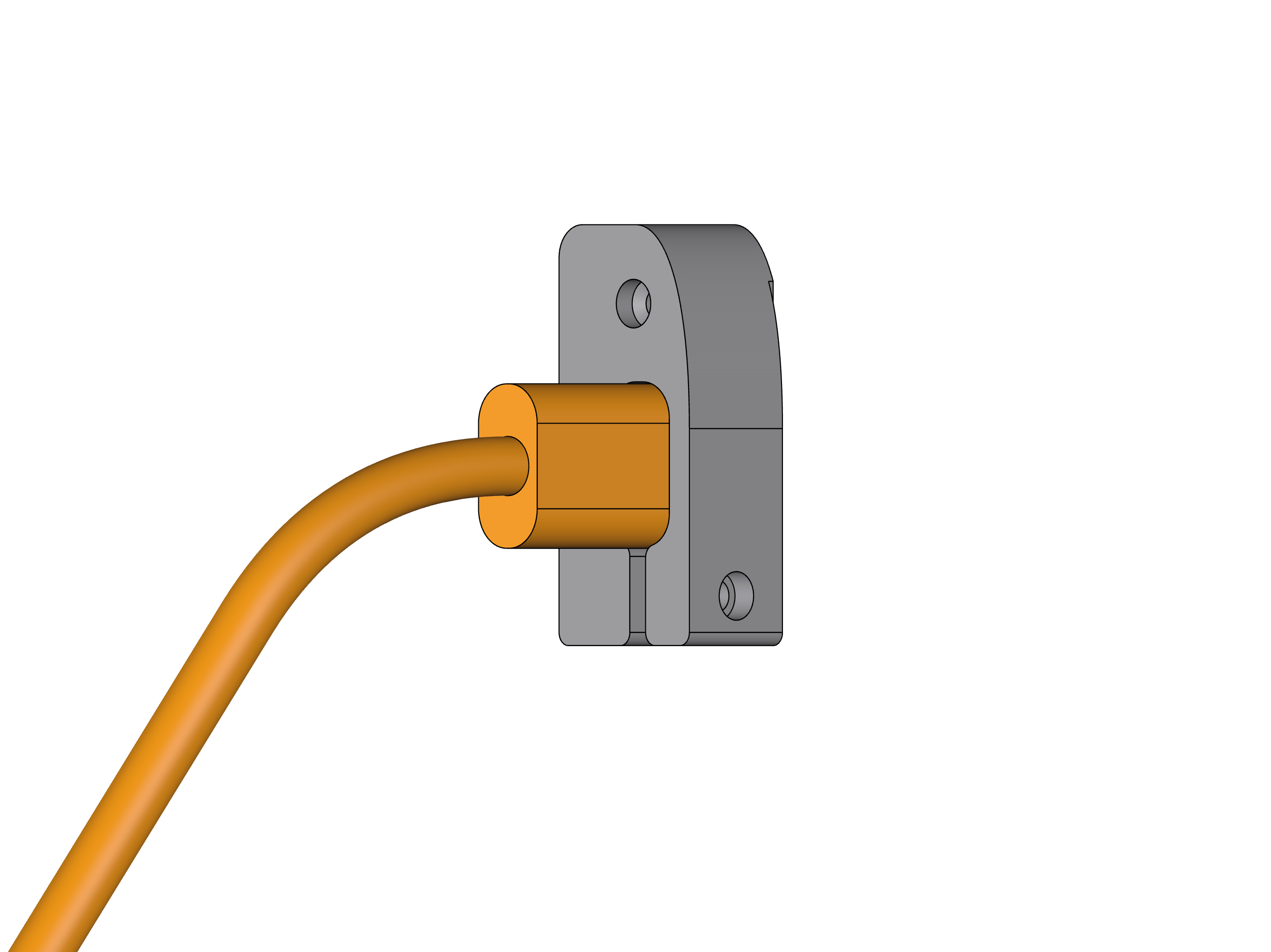 USB-C Micro-Clamp for Canon R5 (v.1)